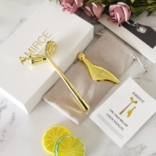 Gua Sha Massage Roller Tool Set for Women