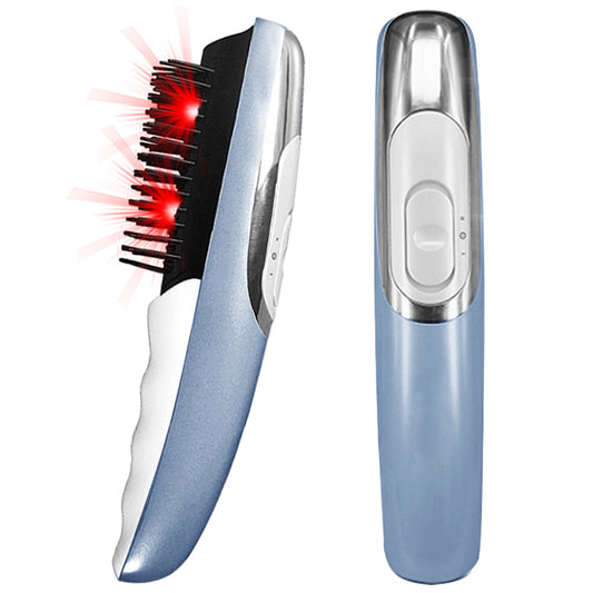 Electric Scalp Massager Comb with Two Changeable Brushes